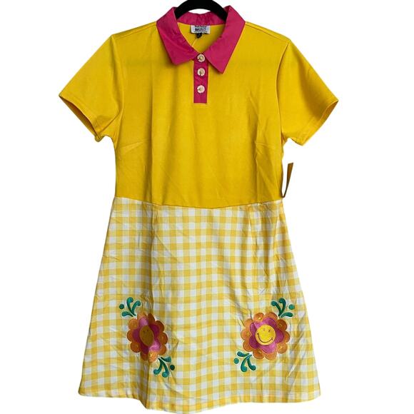 Smak Parlour Smiley X Unique Vintage Retro Dress - Sz Large - Picture 2 of 7